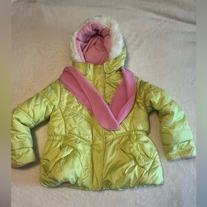 Zero Xposur Youth Girls Winter Puffer Jacket Size- 4T